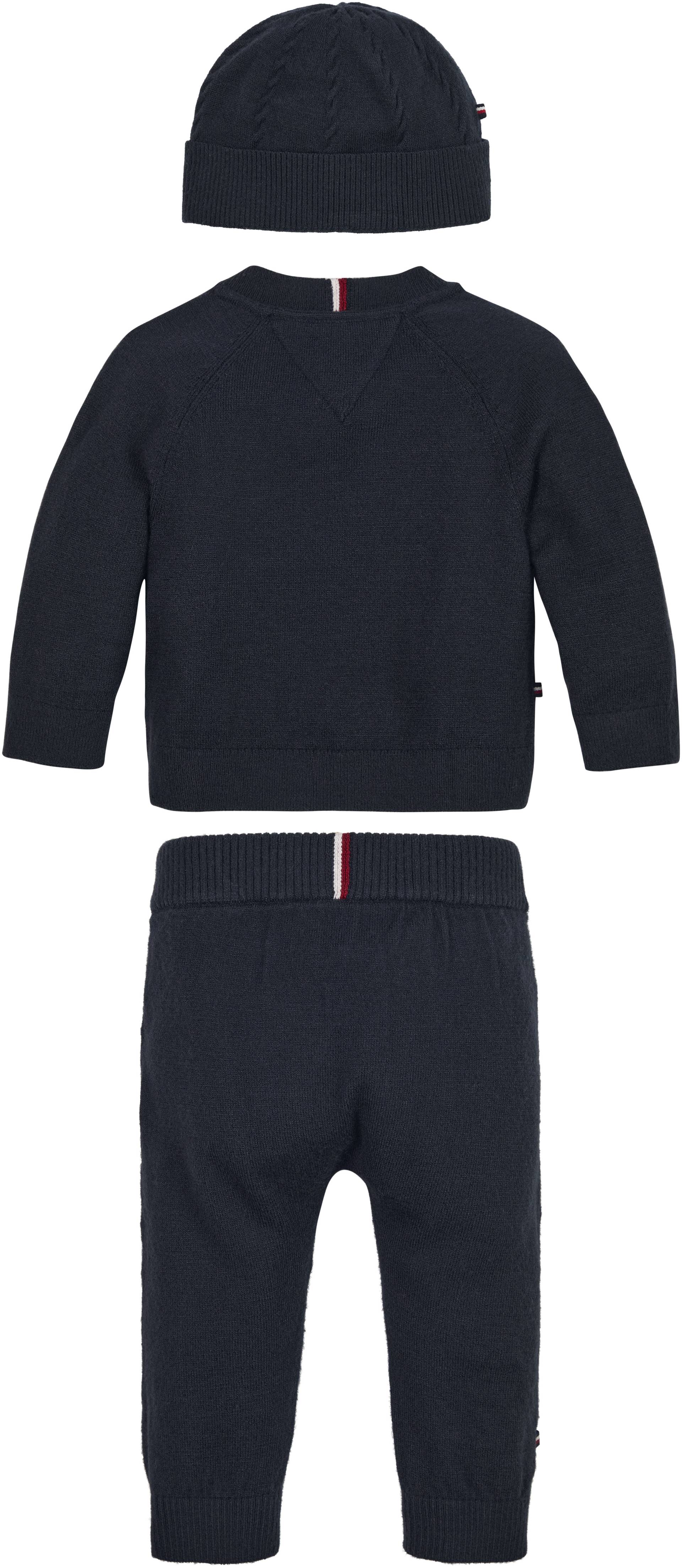 Tommy Hilfiger Langarmbody »BABY KNITTED SET GIFTBOX«, (3 tlg.) von Tommy Hilfiger