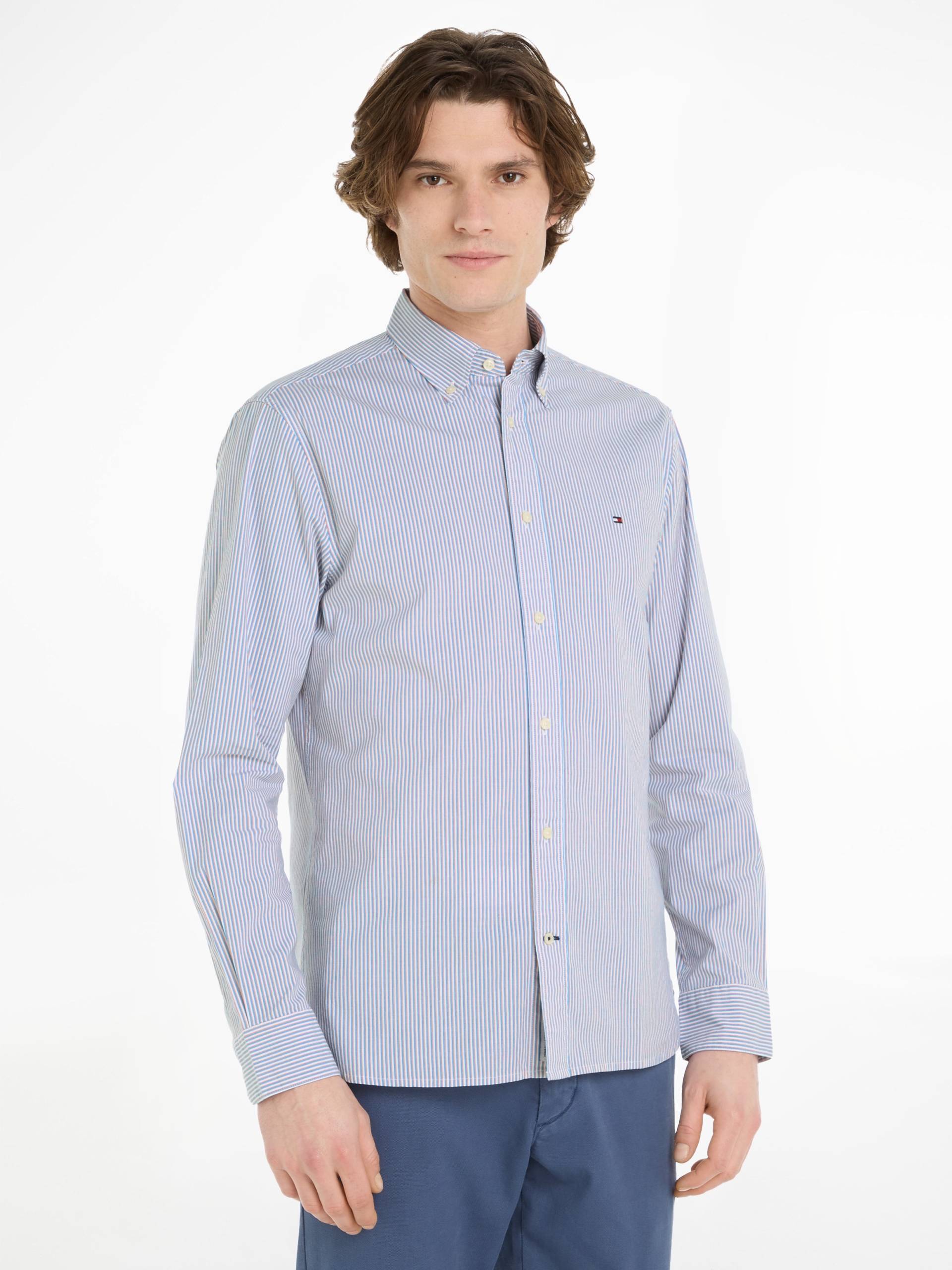 Tommy Hilfiger Langarmhemd »FLEX MULTI STRIPE RF SHIRT« von Tommy Hilfiger