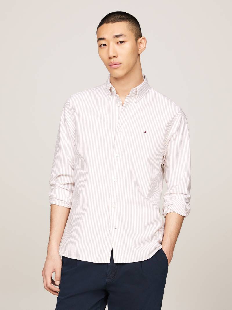 Tommy Hilfiger Langarmhemd »HERITAGE OXFORD STRIPE RF SHIRT« von Tommy Hilfiger