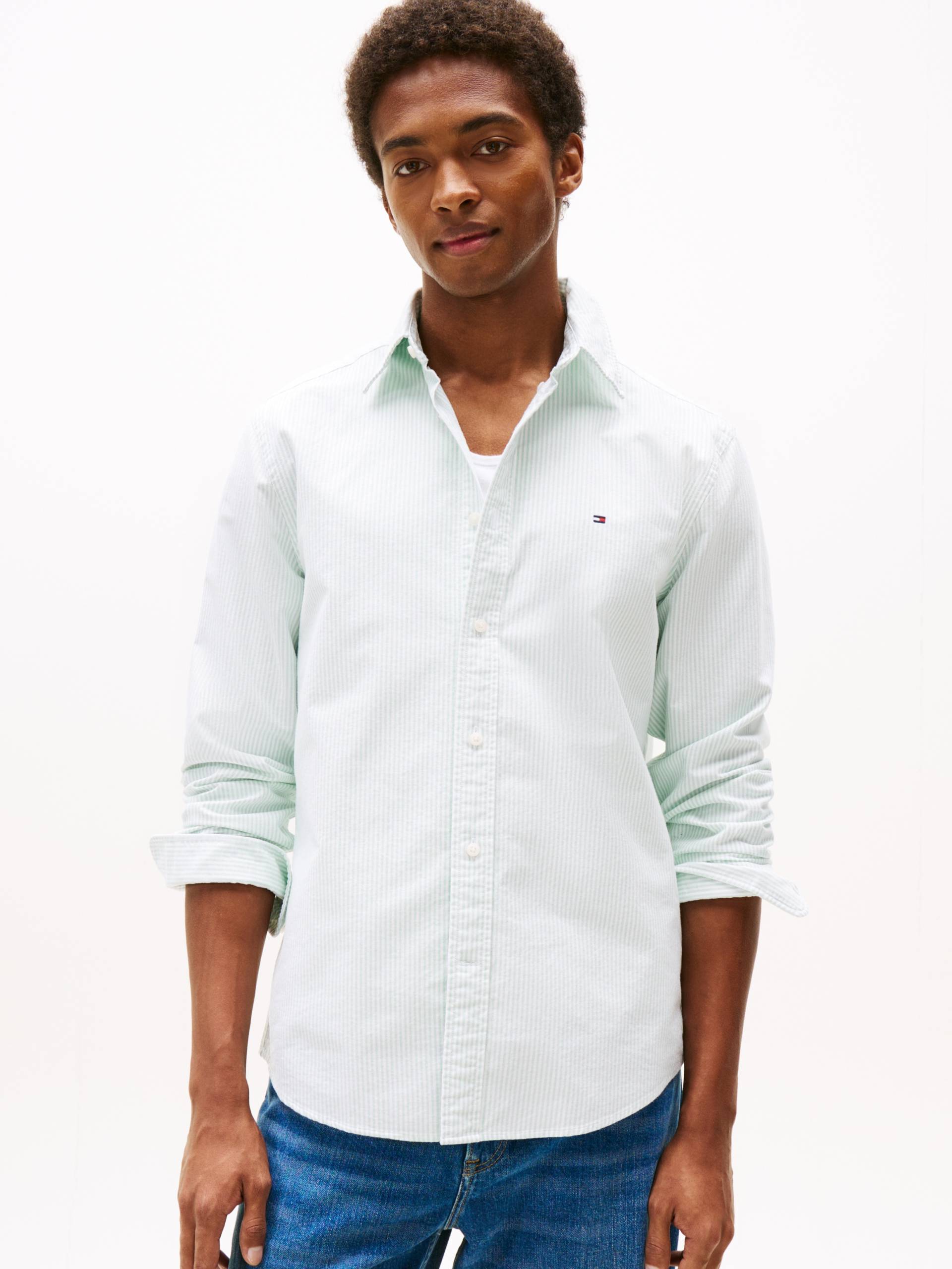 Tommy Hilfiger Langarmhemd »HERITAGE OXFORD STRIPE RF SHIRT« Tommy Hilfiger Langarmhemd »HERITAGE OXFORD STRIPE RF SHIRT« von Tommy Hilfiger