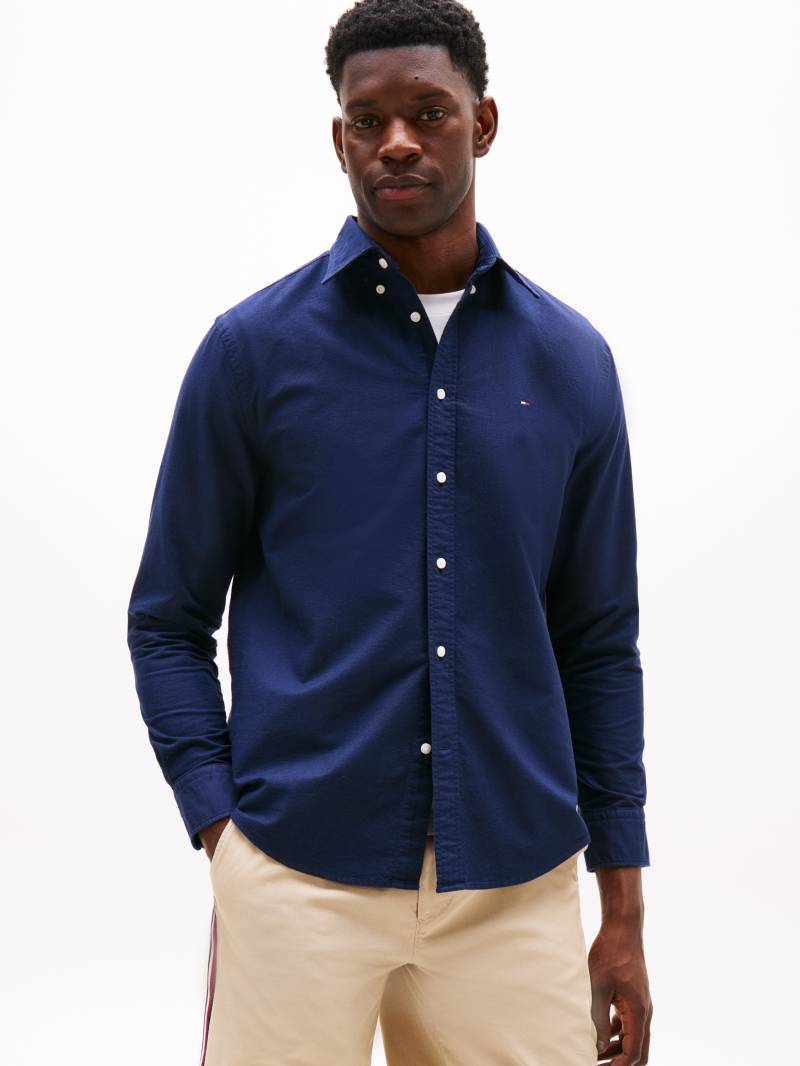 Tommy Hilfiger Langarmhemd »SOLID HERITAGE OXFORD RF SHIRT« von Tommy Hilfiger