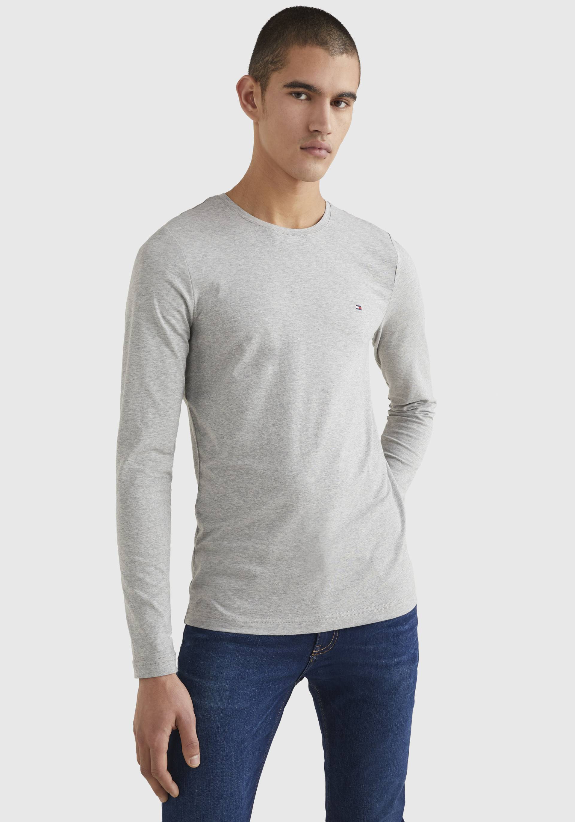 Tommy Hilfiger Langarmshirt »STRETCH SLIM FIT LONG SLEEVE« von Tommy Hilfiger