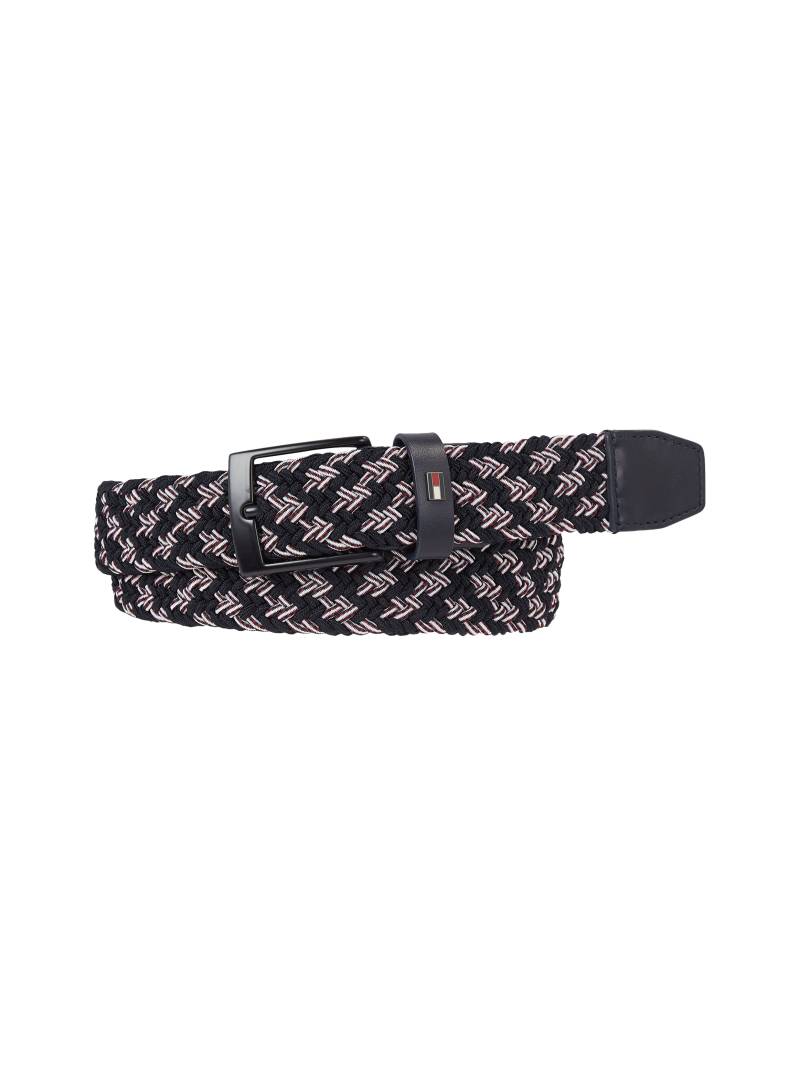 Tommy Hilfiger Ledergürtel »ADAN 3.5 ELASTIC«, mit Metall-Label am Verschluss von Tommy Hilfiger
