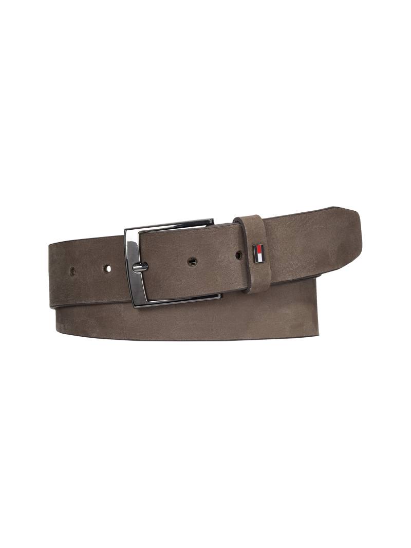 Tommy Hilfiger Ledergürtel »ADAN NUBUCK 3.5«, mit Metall-Label am Verschluss von Tommy Hilfiger