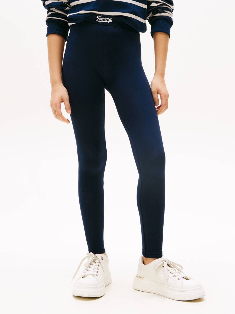 Tommy Hilfiger Leggings »LEGGINGS«, für Kinder bis 16 Jahre, mit Logo-Schriftzug von Tommy Hilfiger