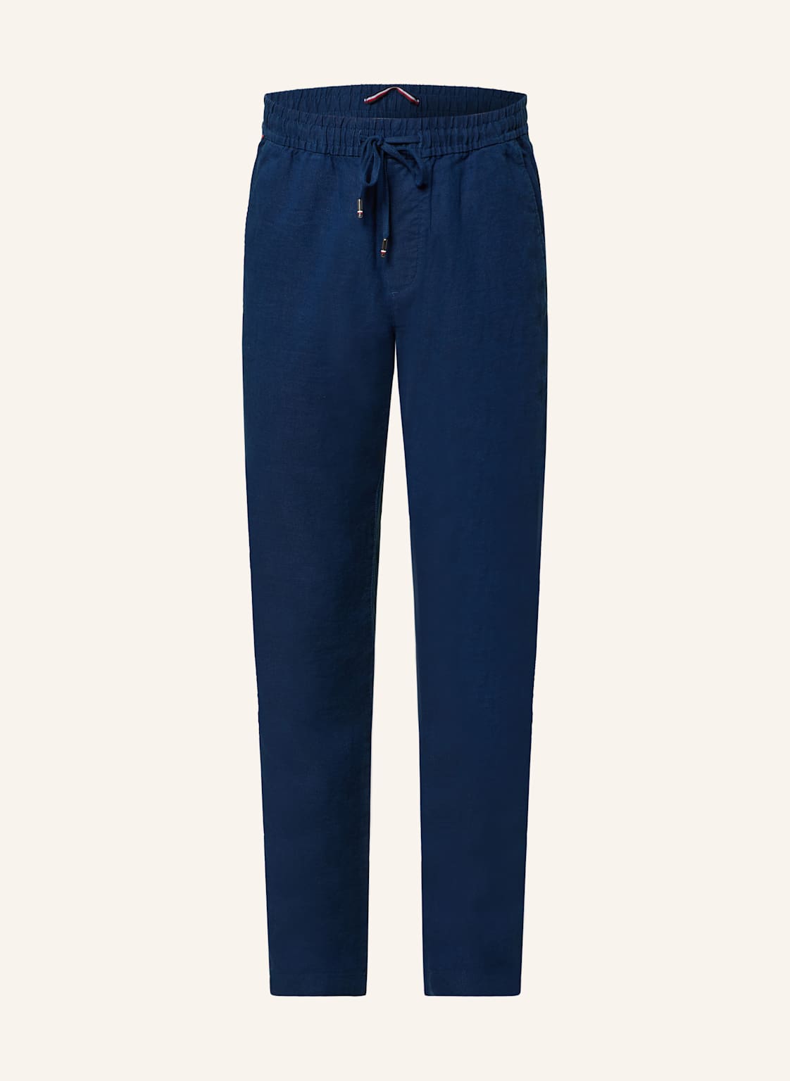 Tommy Hilfiger Leinenhose Im Jogging-Stil Extra Slim Fit blau von Tommy Hilfiger
