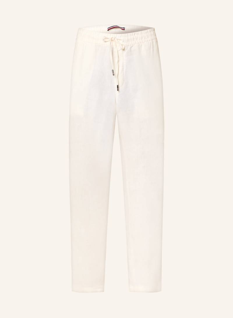 Tommy Hilfiger Leinenhose Im Jogging-Stil Extra Slim Fit weiss von Tommy Hilfiger