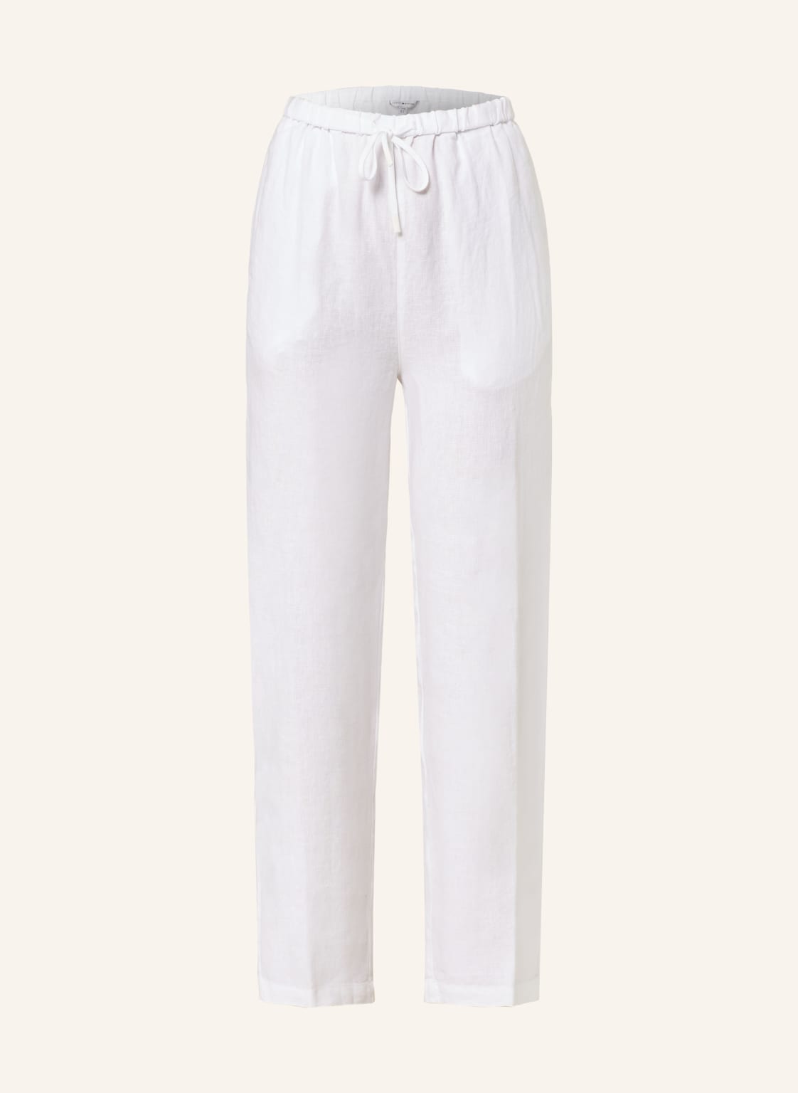 Tommy Hilfiger Leinenhose weiss von Tommy Hilfiger