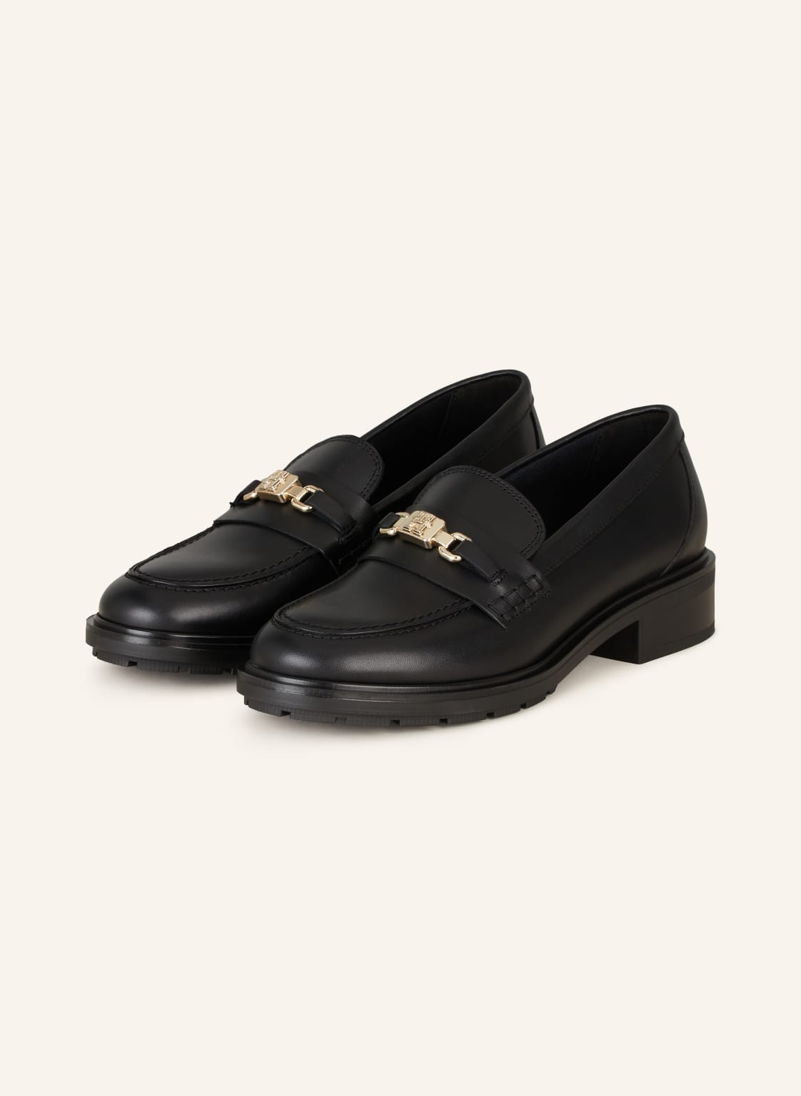 Tommy Hilfiger Loafer schwarz von Tommy Hilfiger