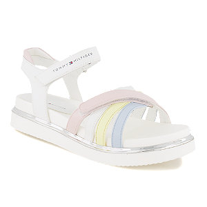 Tommy Hilfiger Mädchen Sandale Weiss von Tommy Hilfiger