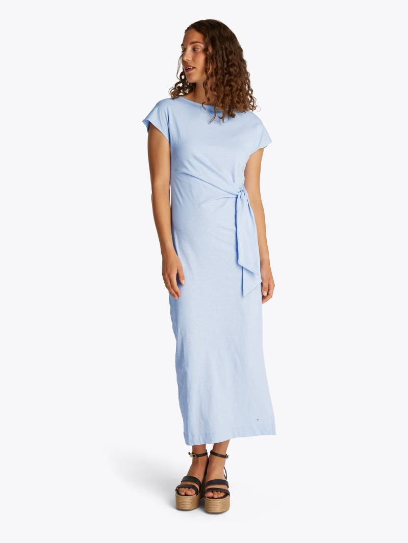 Tommy Hilfiger Midikleid »KNOT BOAT-NK MIDI DRESS SS«, mit Knotendetail von Tommy Hilfiger