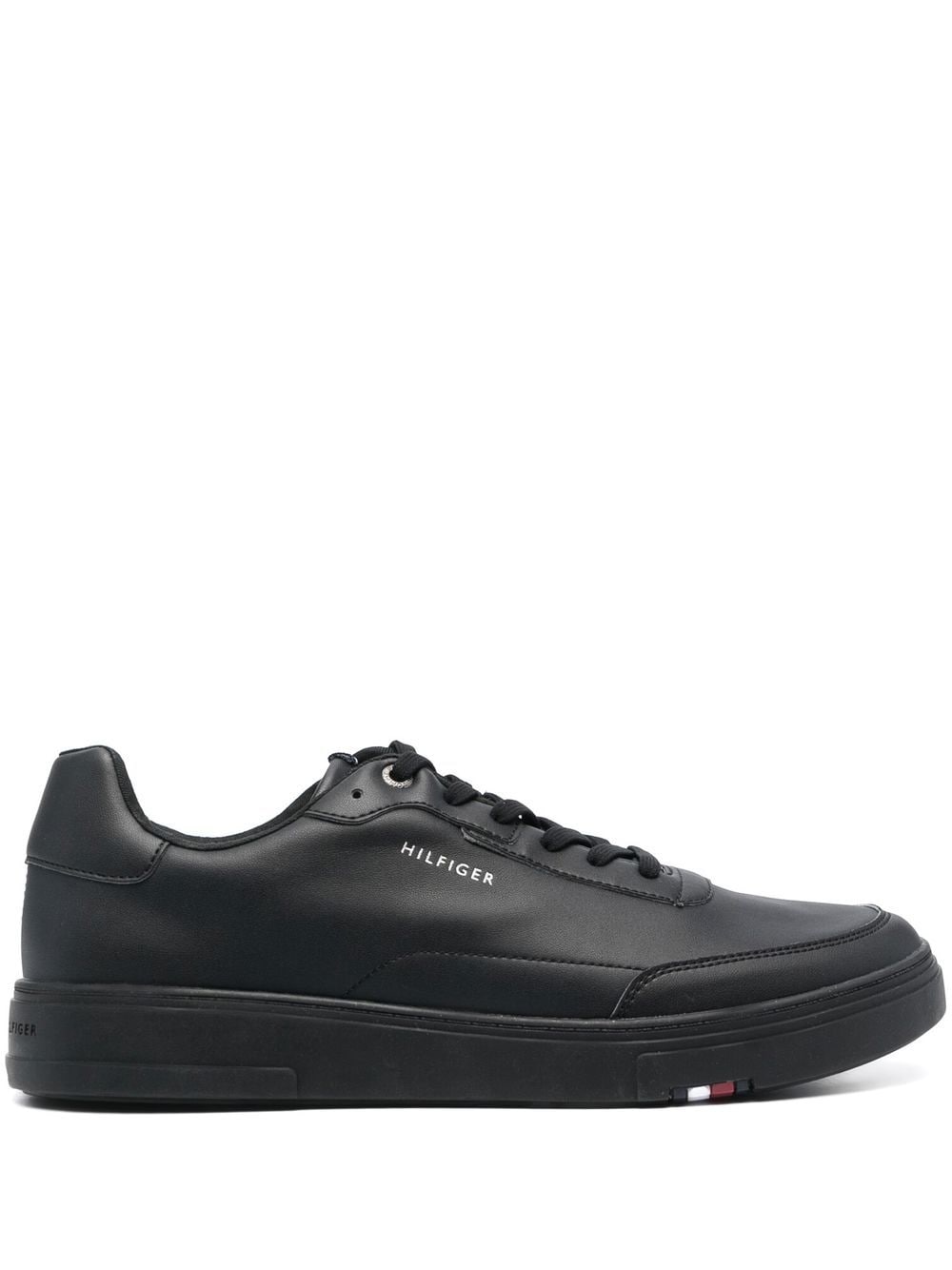 Tommy Hilfiger Modern logo-print sneakers - Black von Tommy Hilfiger