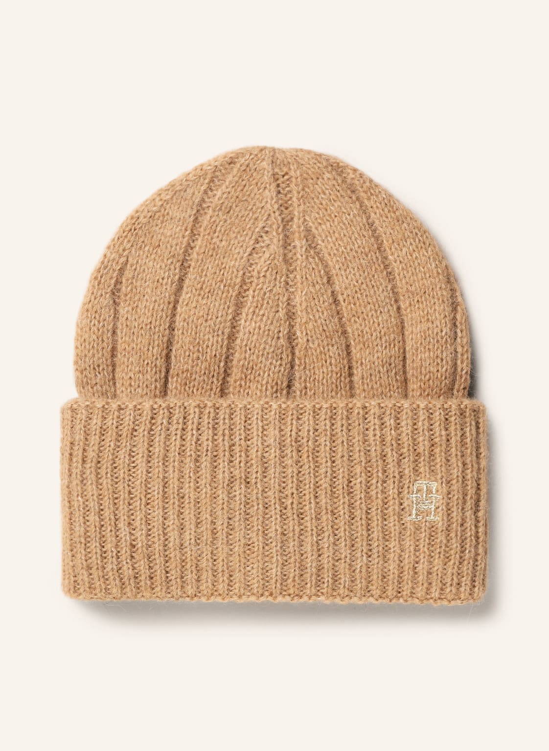 Tommy Hilfiger Mütze Th Timeless beige von Tommy Hilfiger