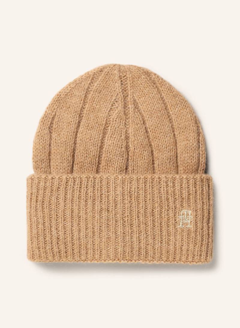 Tommy Hilfiger Mütze Th Timeless beige von Tommy Hilfiger