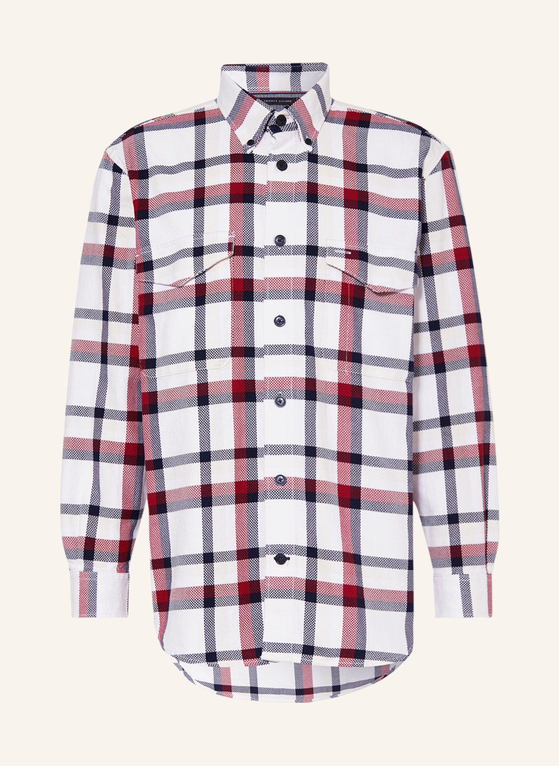 Tommy Hilfiger Overshirt weiss von Tommy Hilfiger