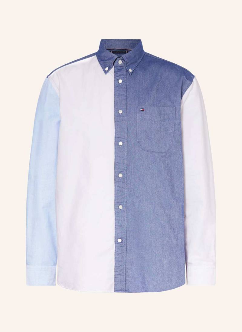 Tommy Hilfiger Oxfordhemd Relaxed Fit blau von Tommy Hilfiger