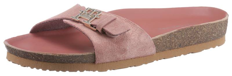 Tommy Hilfiger Pantolette »TH MULE SANDAL SUEDE« von Tommy Hilfiger