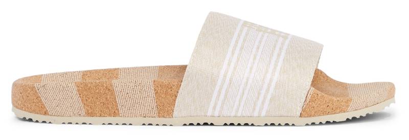 Tommy Hilfiger Pantolette »TH WOVEN SLIDE« von Tommy Hilfiger