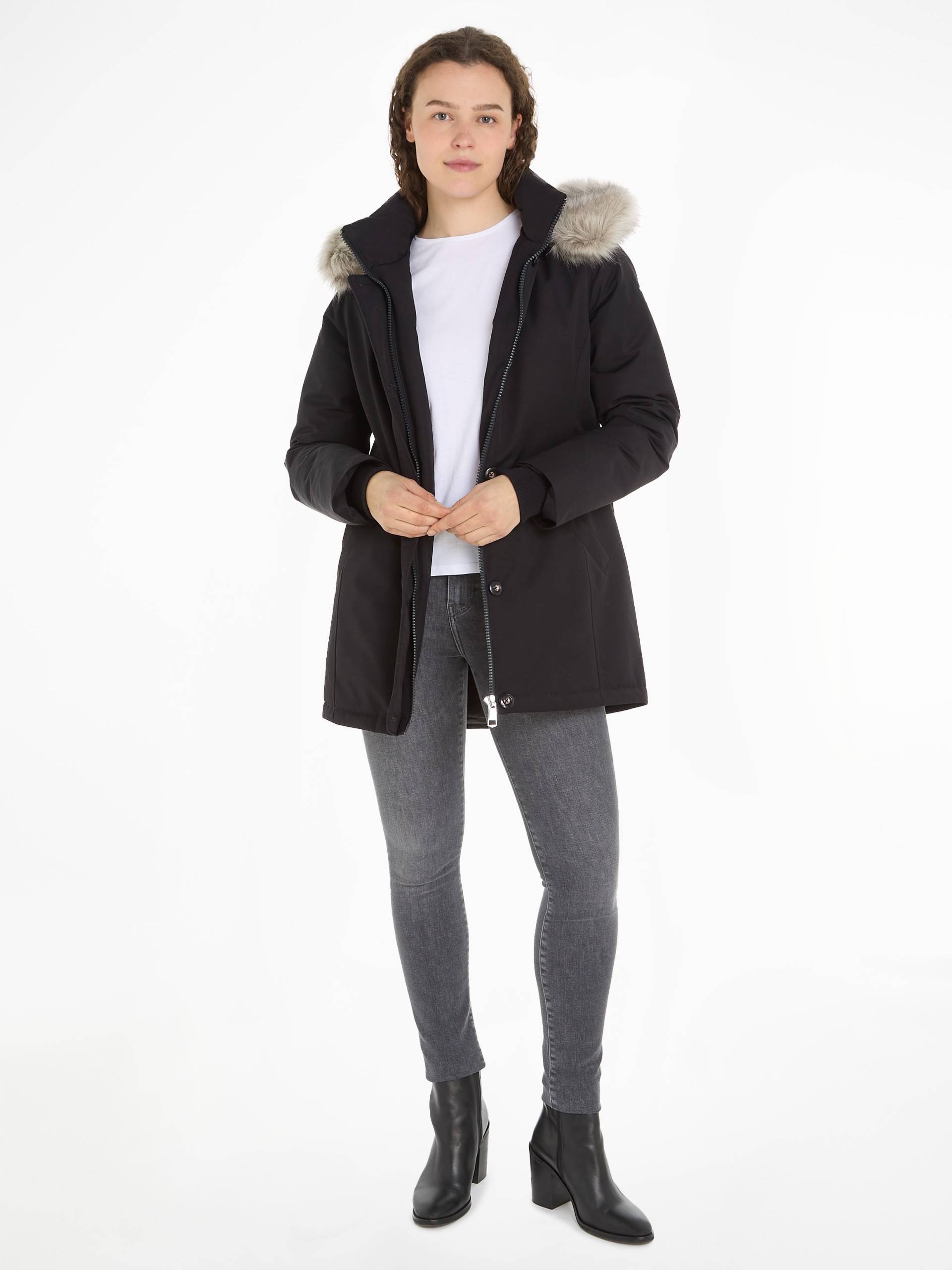 Tommy Hilfiger Parka »PADDED PARKA WITH FUR«, mit Kapuze von Tommy Hilfiger