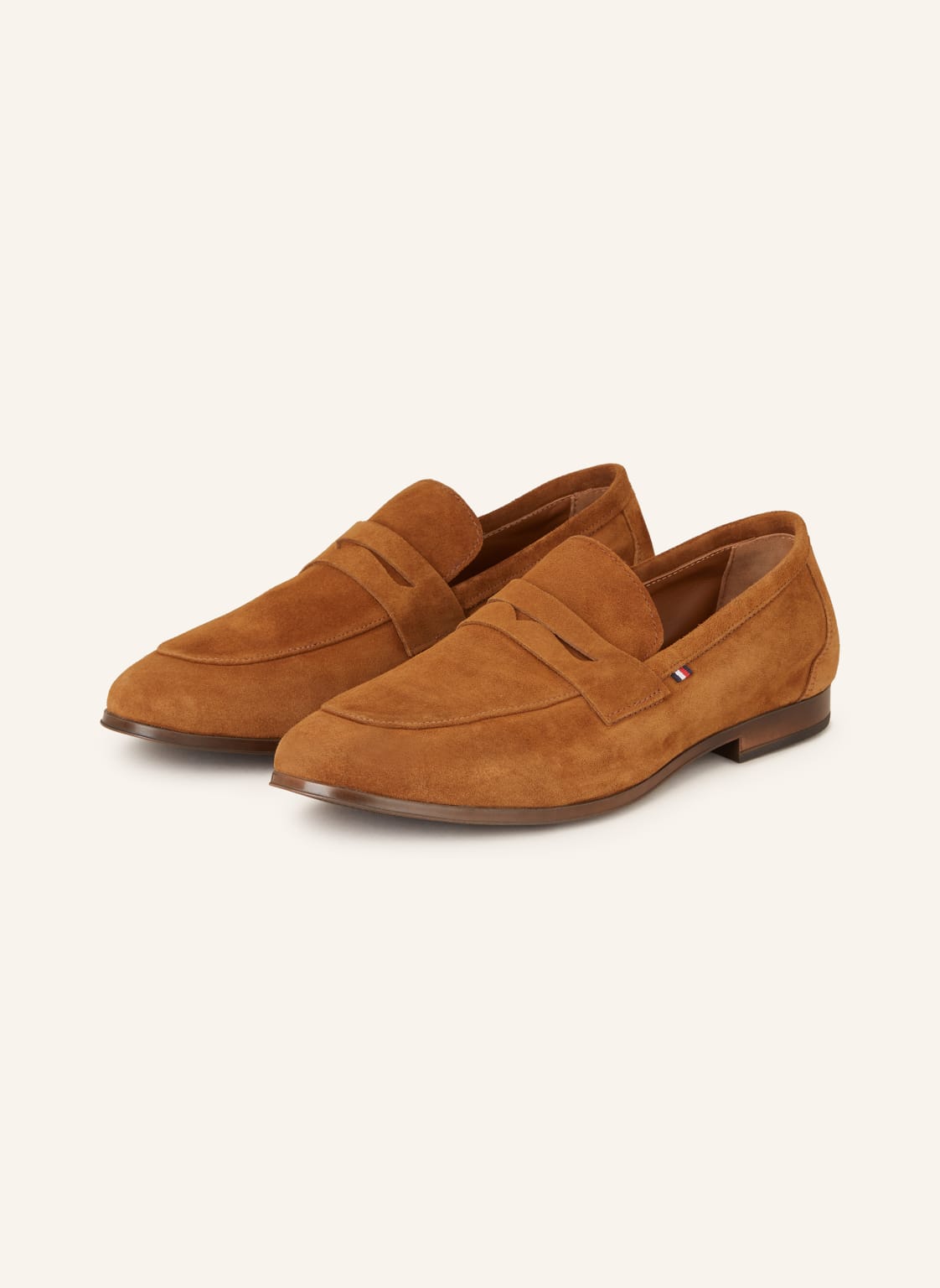 Tommy Hilfiger Penny-Loafer braun von Tommy Hilfiger