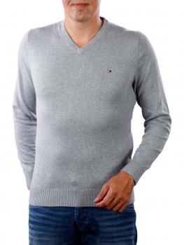 Tommy Hilfiger Pima Cotton Cashmere V quicksilver heater von Tommy Hilfiger