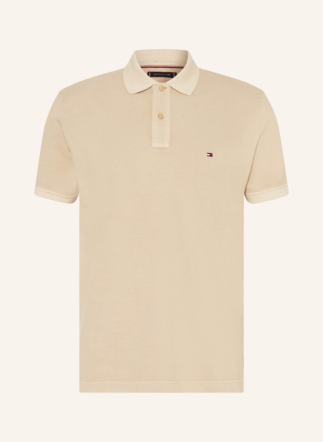 Tommy Hilfiger Piqué-Poloshirt Regular Fit beige Tommy Hilfiger Piqué-Poloshirt Regular Fit beige von Tommy Hilfiger