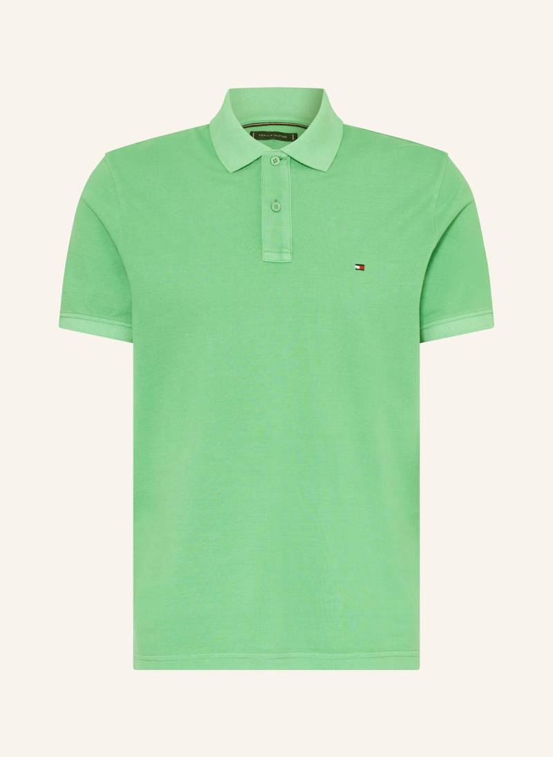 Tommy Hilfiger Piqué-Poloshirt Regular Fit gruen von Tommy Hilfiger