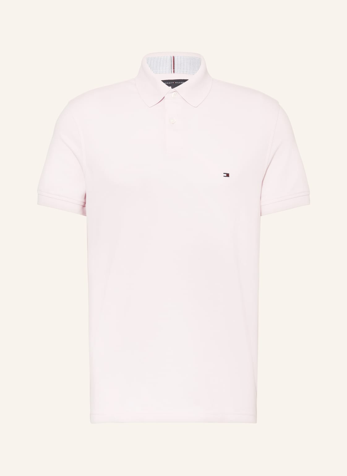 Tommy Hilfiger Piqué-Poloshirt Regular Fit rosa von Tommy Hilfiger