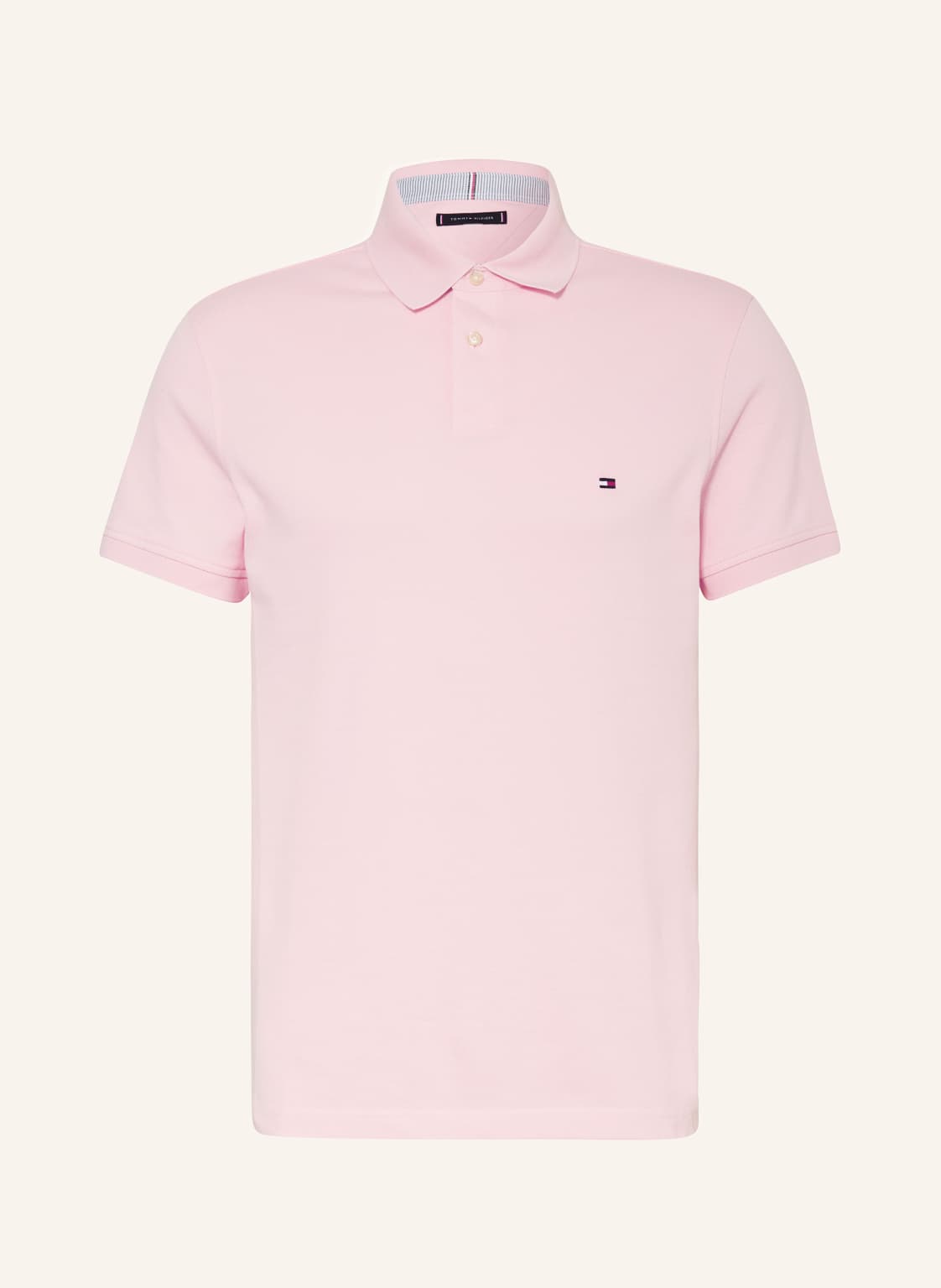 Tommy Hilfiger Piqué-Poloshirt Regular Fit rosa von Tommy Hilfiger