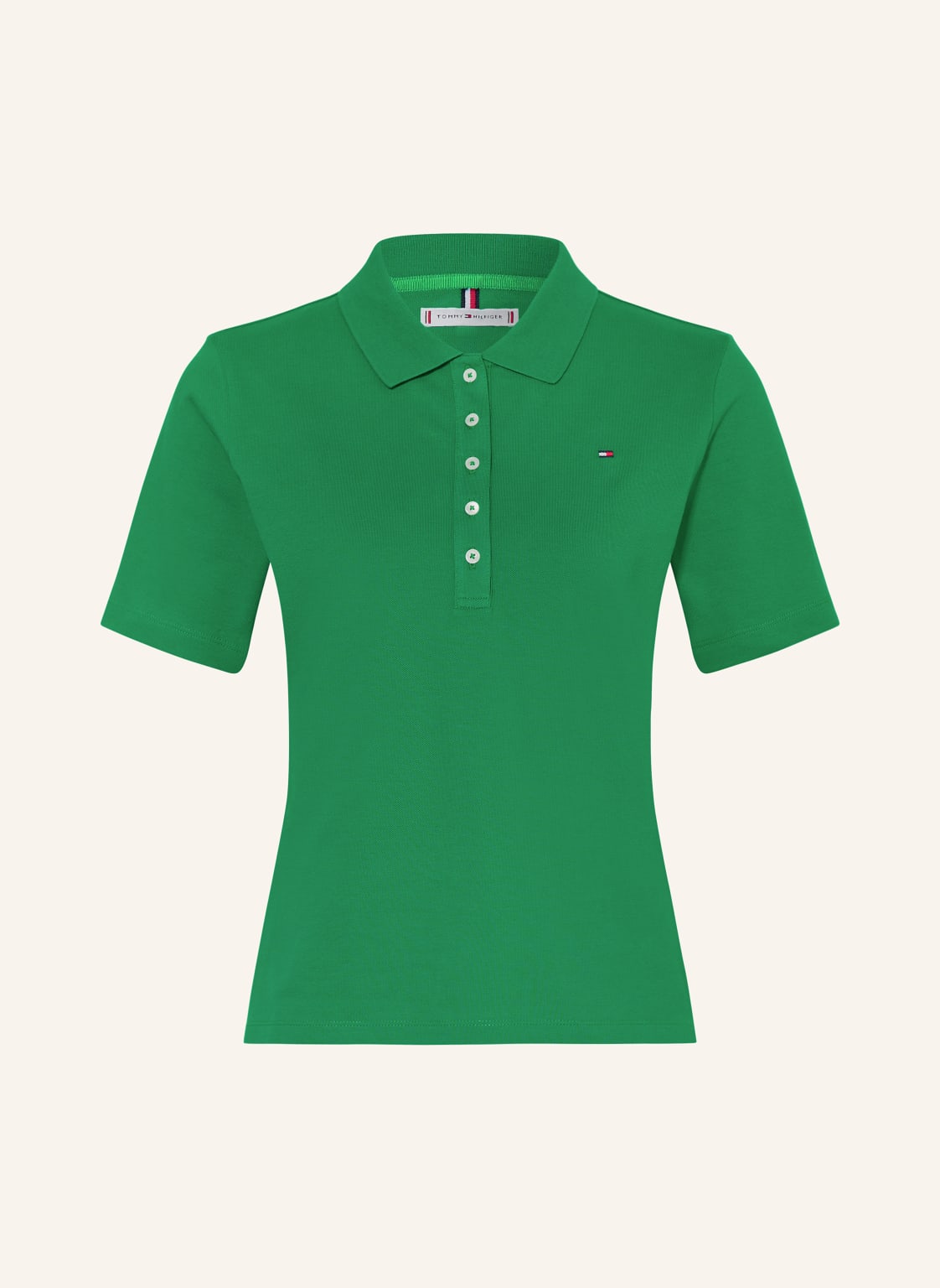 Tommy Hilfiger Piqué-Poloshirt gruen von Tommy Hilfiger