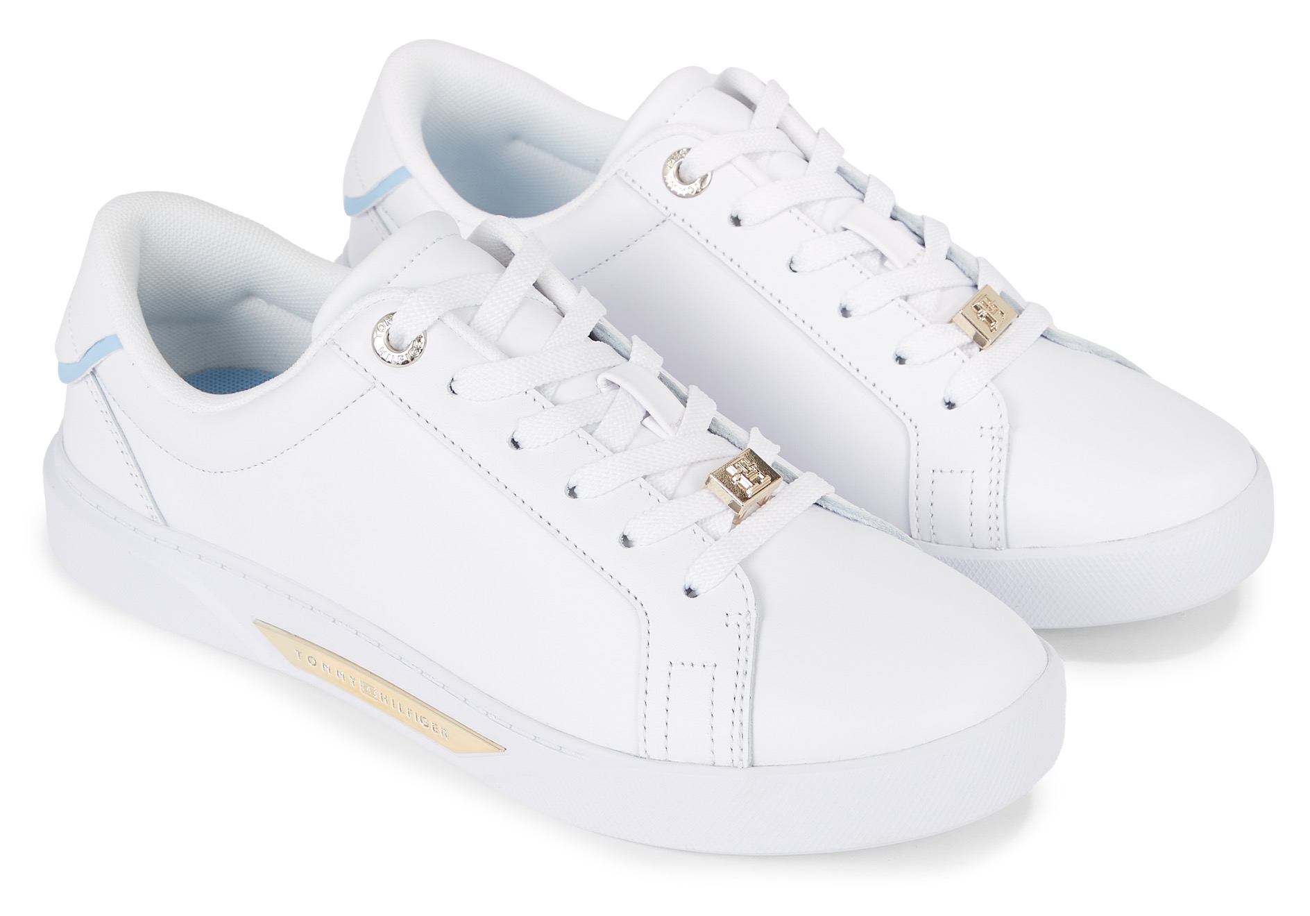 Tommy Hilfiger Plateausneaker »GOLDEN HW COURT SNEAKER« von Tommy Hilfiger