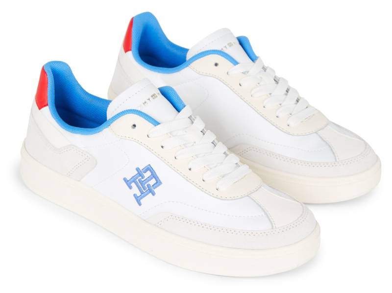 Tommy Hilfiger Plateausneaker »TH HERITAGE COURT SNEAKER«, mit TH-Logostickerei, Freizeitschuh, Halbschuh, Schnürschuh von Tommy Hilfiger