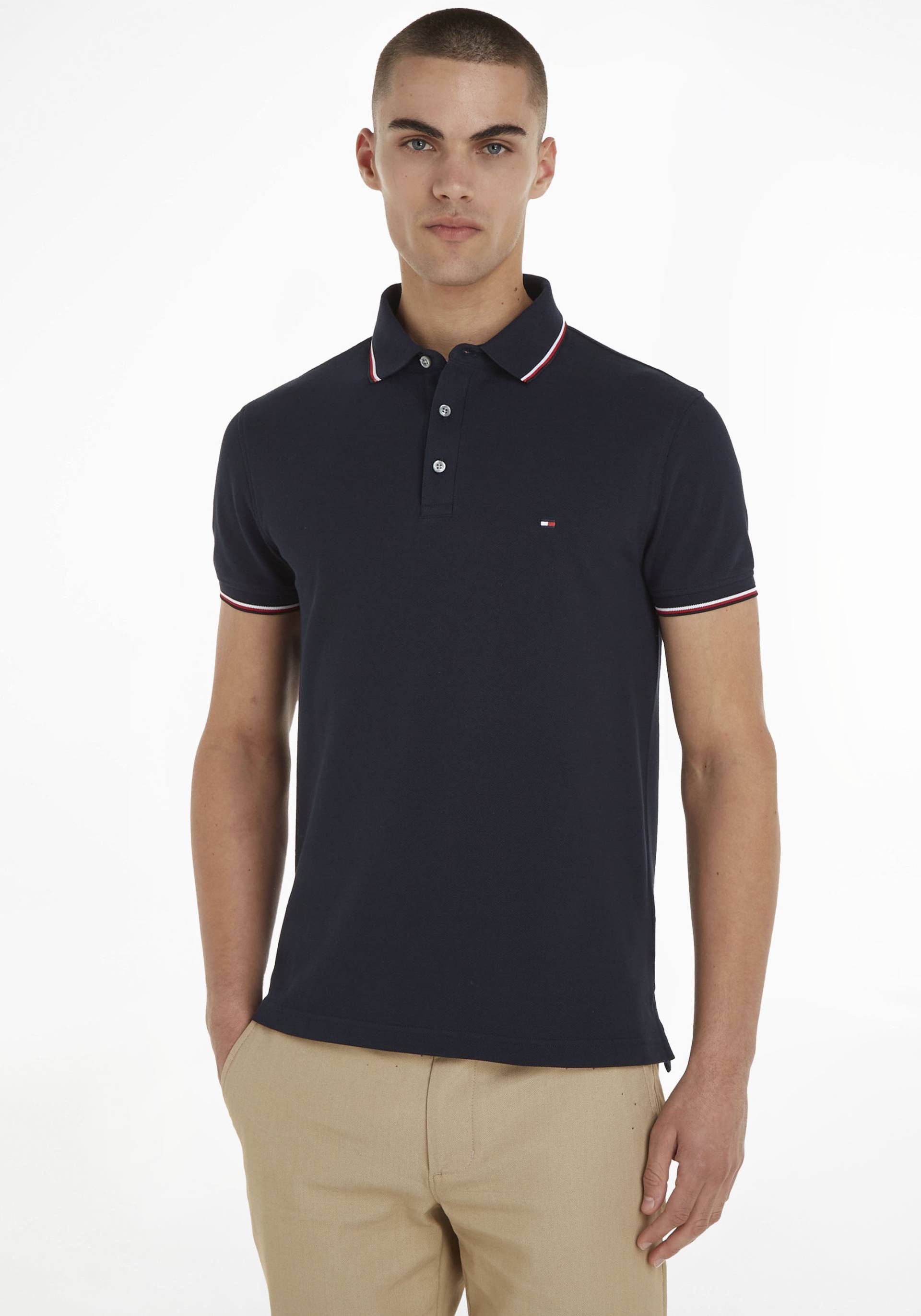 Tommy Hilfiger Poloshirt »1985 RWB TIPPED SLIM POLO« von Tommy Hilfiger