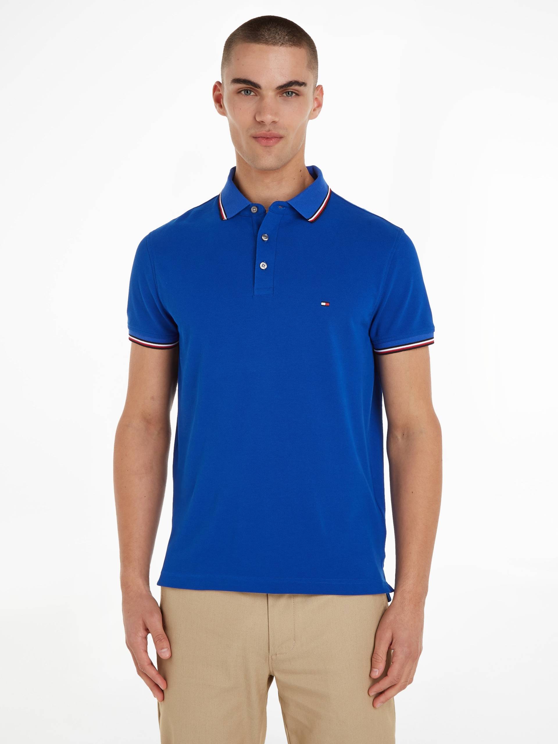 Tommy Hilfiger Poloshirt »1985 RWB TIPPED SLIM POLO« von Tommy Hilfiger