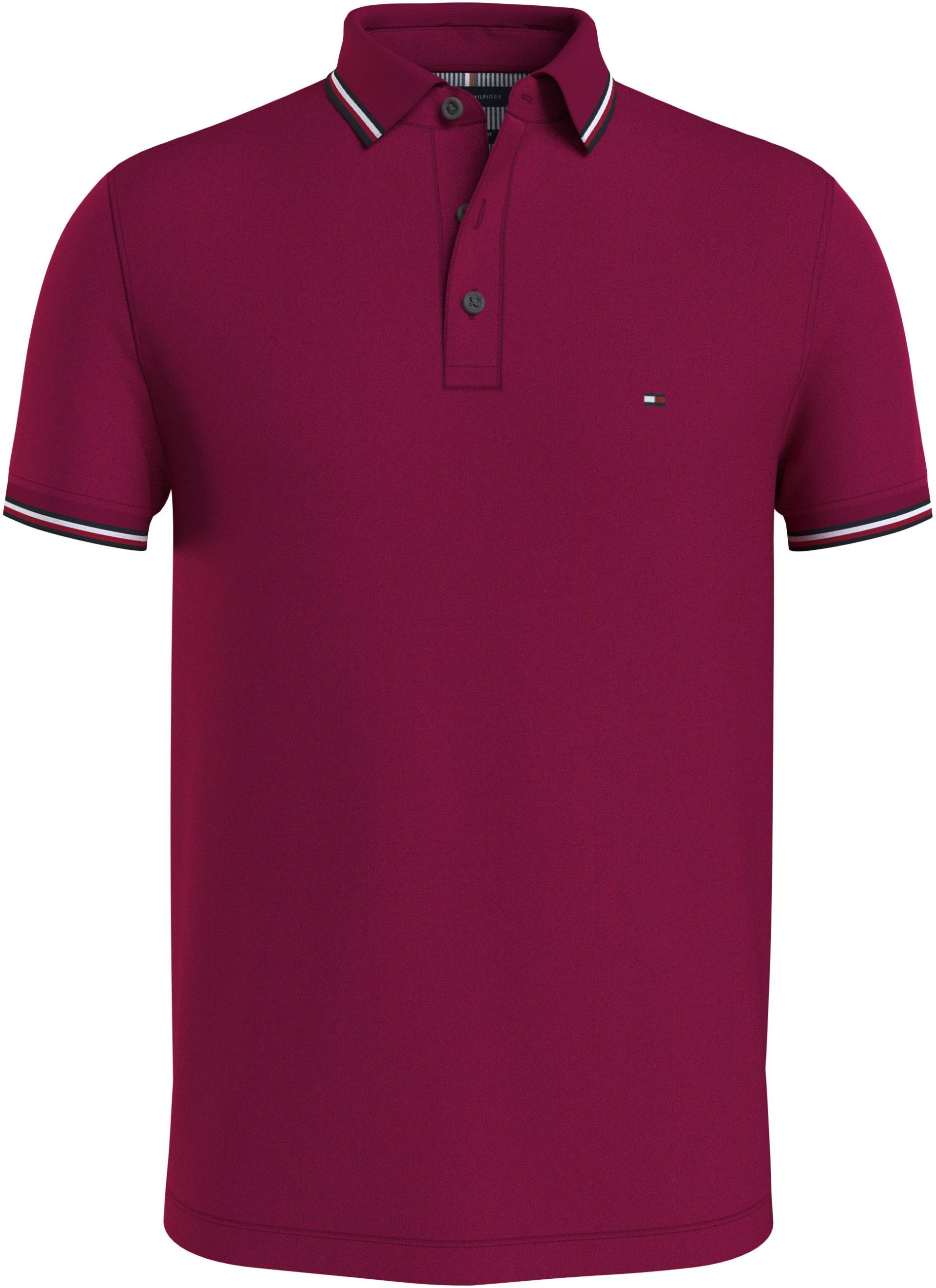 Tommy Hilfiger Poloshirt »1985 RWB TIPPED SLIM POLO« von Tommy Hilfiger