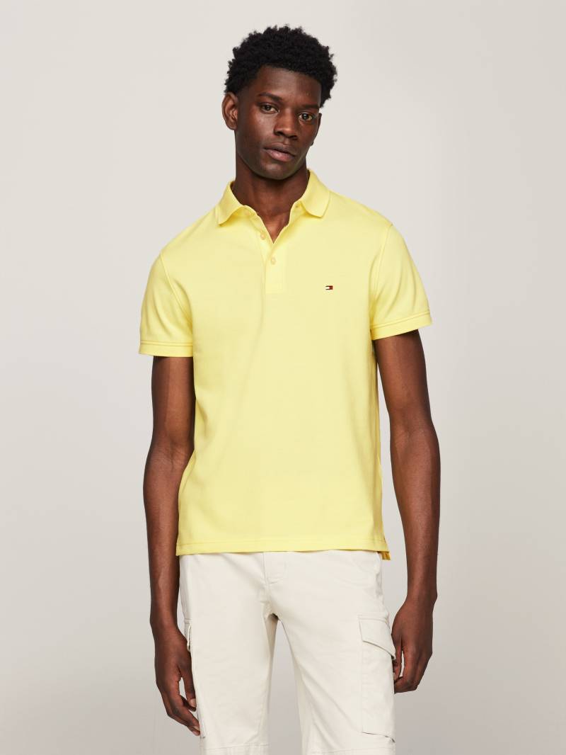 Tommy Hilfiger Poloshirt »1985 SLIM POLO«, Markenstickerei, aus Baumwoll-Piqué von Tommy Hilfiger
