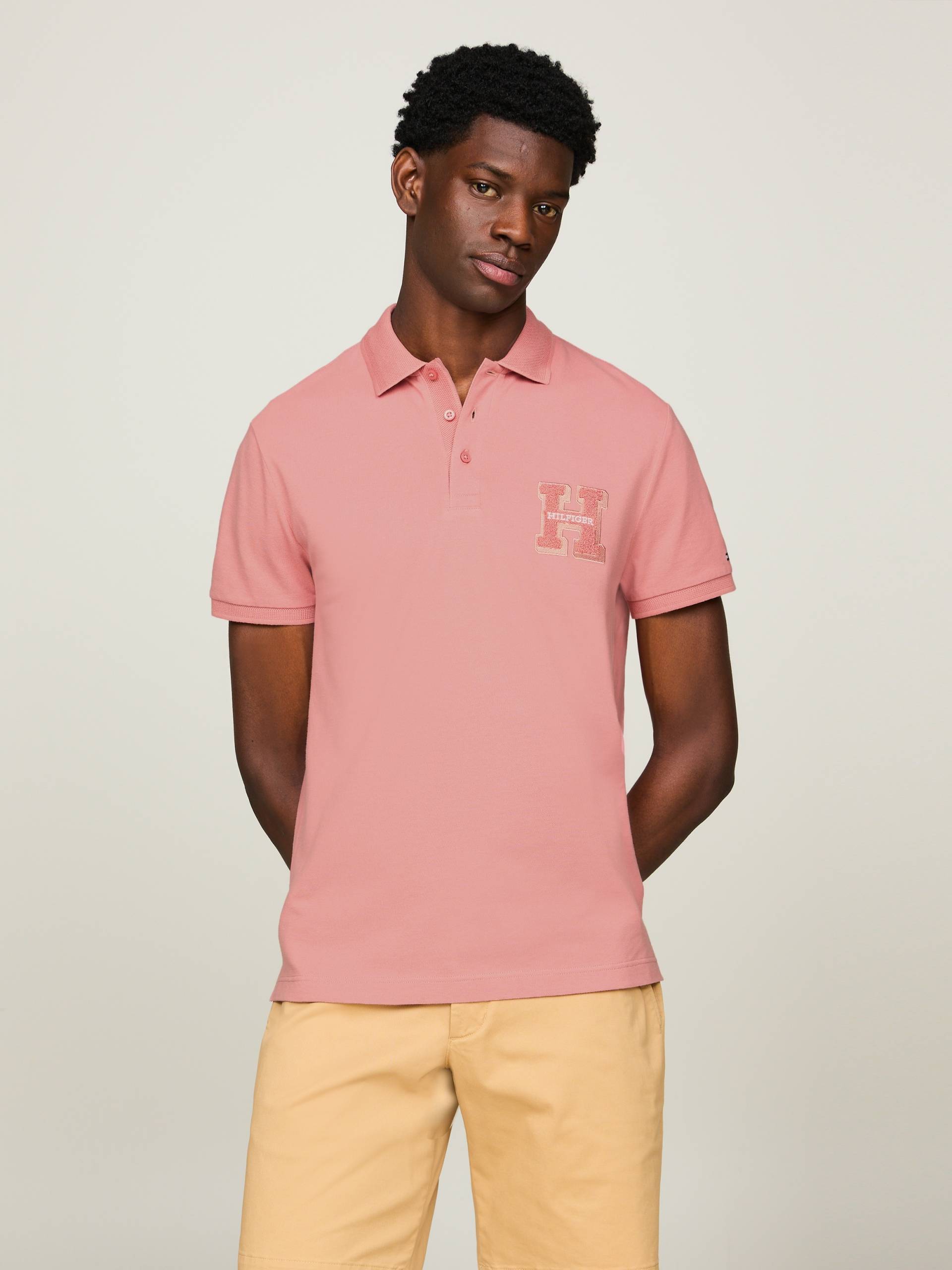 Tommy Hilfiger Poloshirt »BOUCLE H EMBRO REG POLO« von Tommy Hilfiger