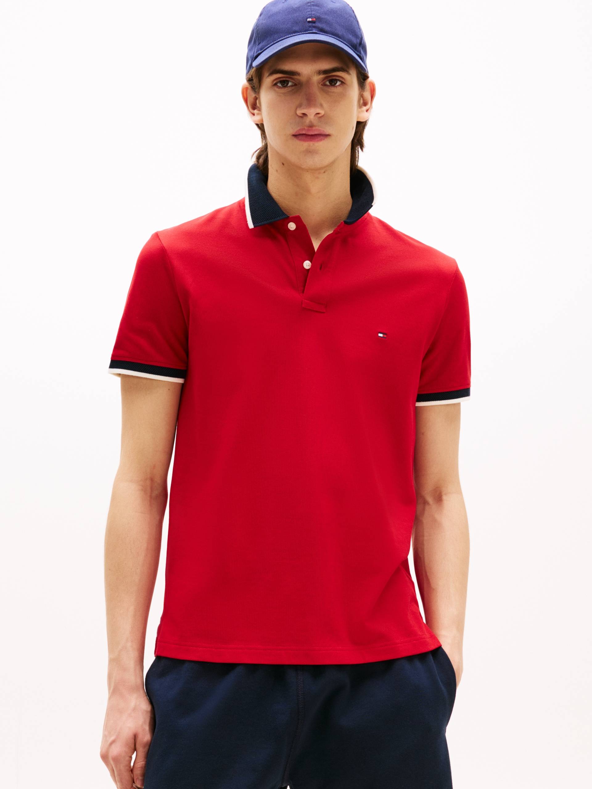 Tommy Hilfiger Poloshirt »CONTRAST COLLAR CUFF REG POLO« Tommy Hilfiger Poloshirt »CONTRAST COLLAR CUFF REG POLO« von Tommy Hilfiger