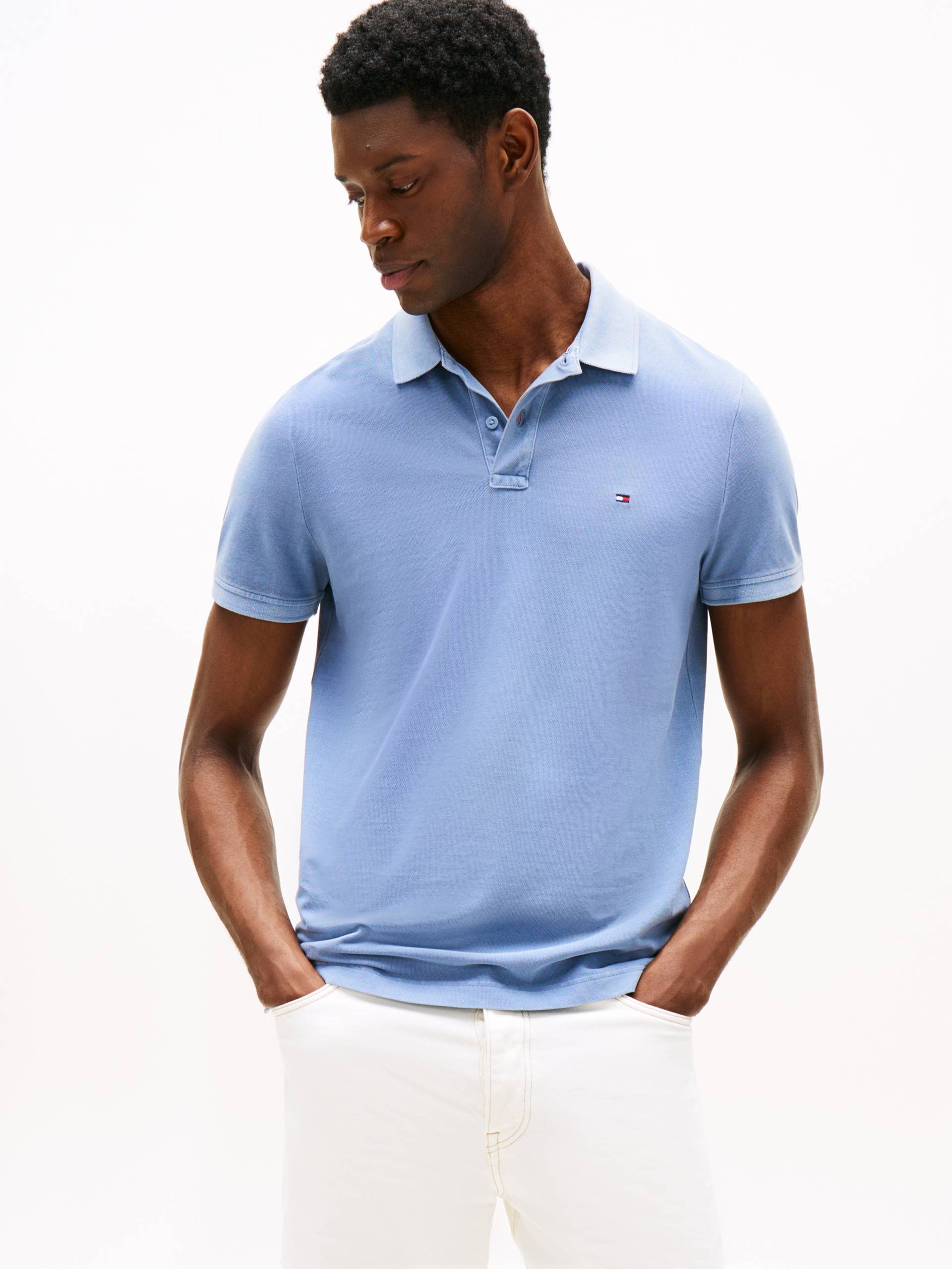 Tommy Hilfiger Poloshirt »GARMENT DYE REG POLO«, leicht gewaschene Optik Tommy Hilfiger Poloshirt »GARMENT DYE REG POLO«, leicht gewaschene Optik von Tommy Hilfiger