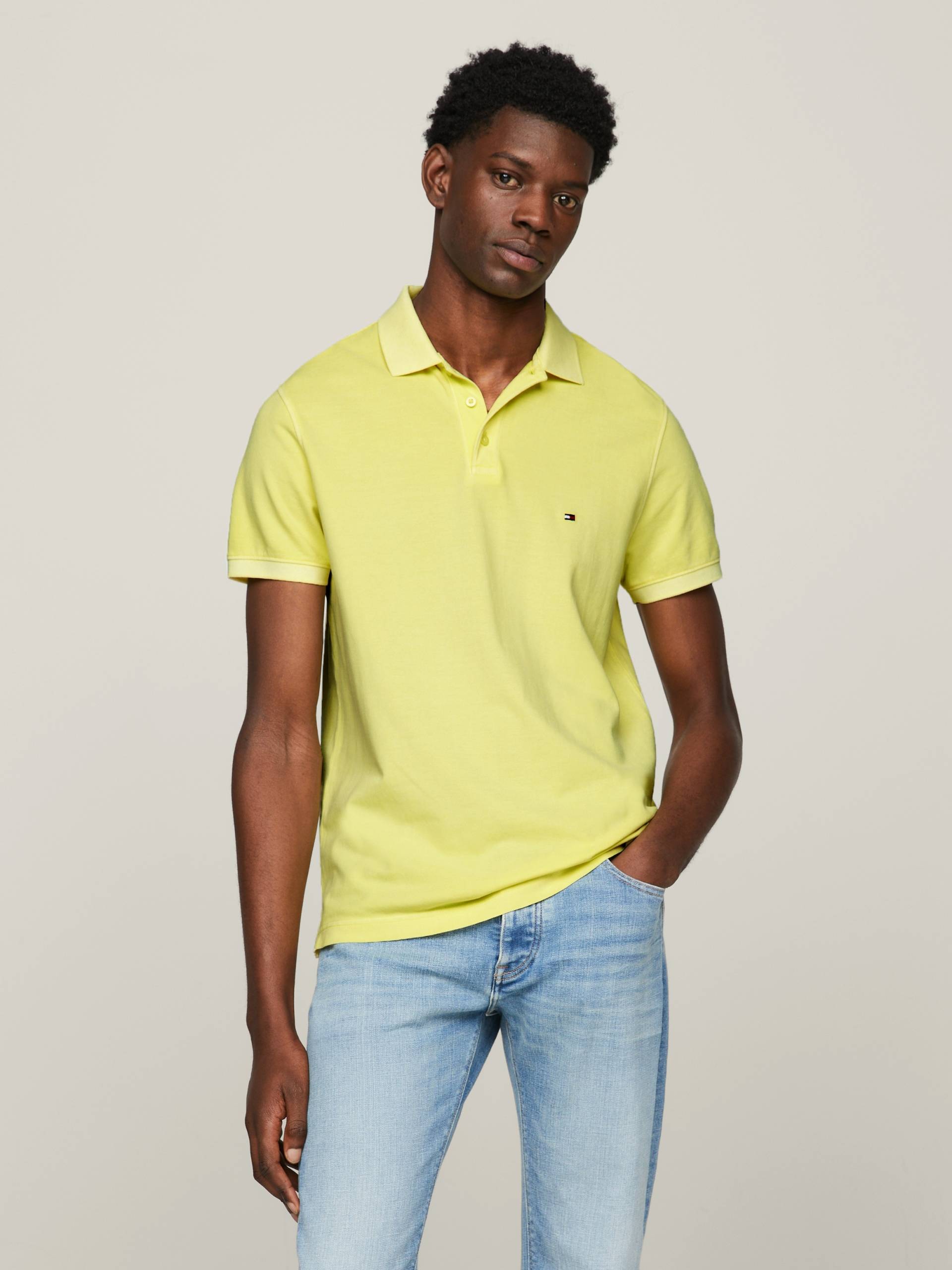 Tommy Hilfiger Poloshirt »GARMENT DYE REG POLO« von Tommy Hilfiger