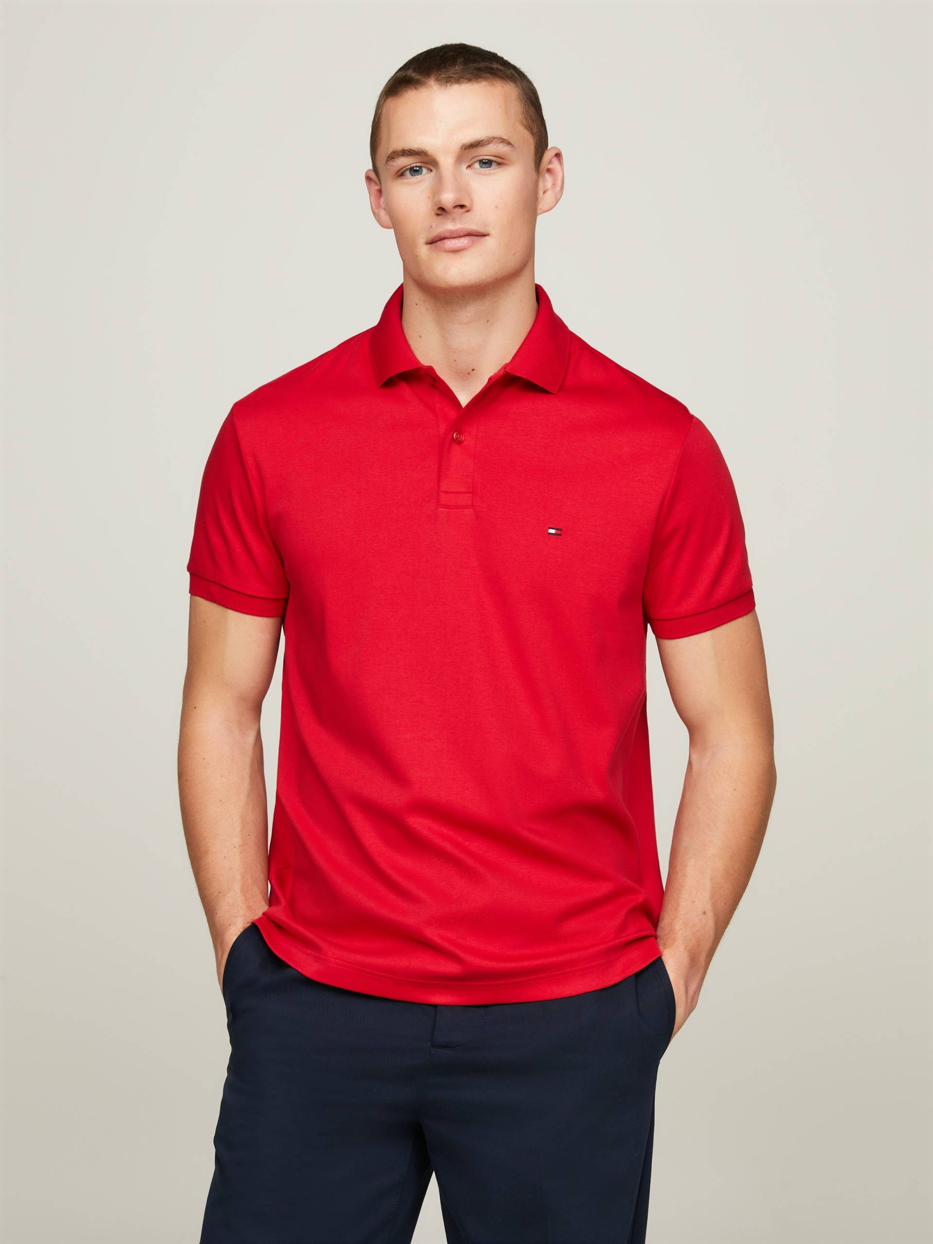 Tommy Hilfiger Poloshirt »LIQUID COTTON ESSENTIAL REG POLO« von Tommy Hilfiger