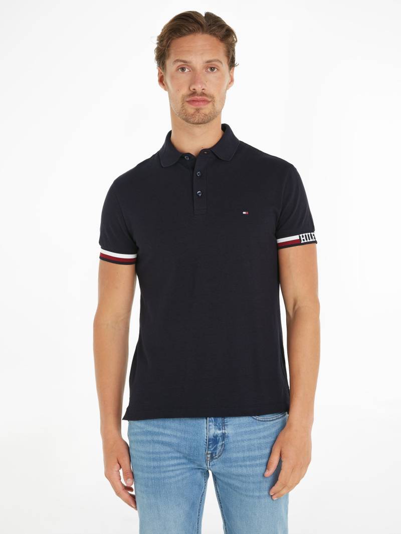 Tommy Hilfiger Poloshirt »MONOTYPE FLAG CUFF SLIM FIT POLO« von Tommy Hilfiger