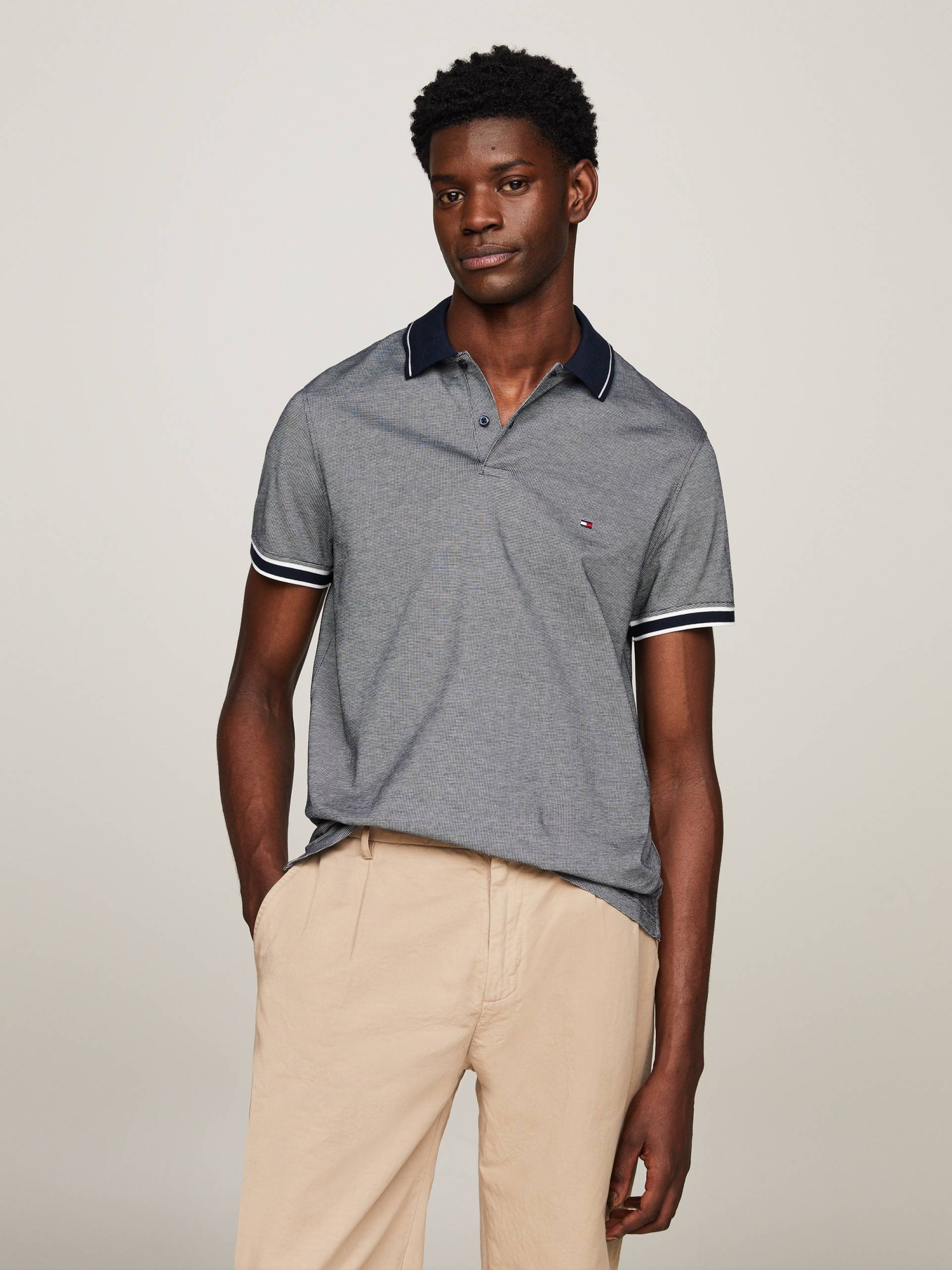 Tommy Hilfiger Poloshirt »MONOTYPE OXFORD COLLAR REG POLO« von Tommy Hilfiger