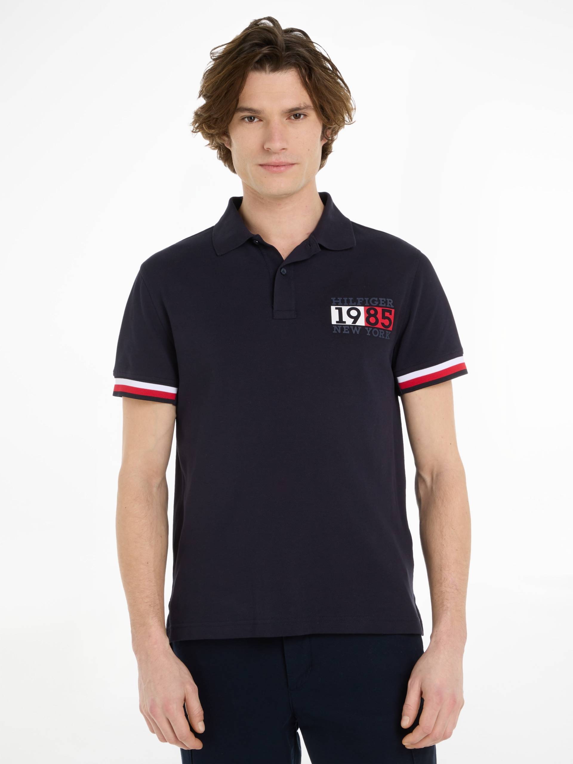 Tommy Hilfiger Poloshirt »NEW YORK FLAG SLIM POLO« von Tommy Hilfiger