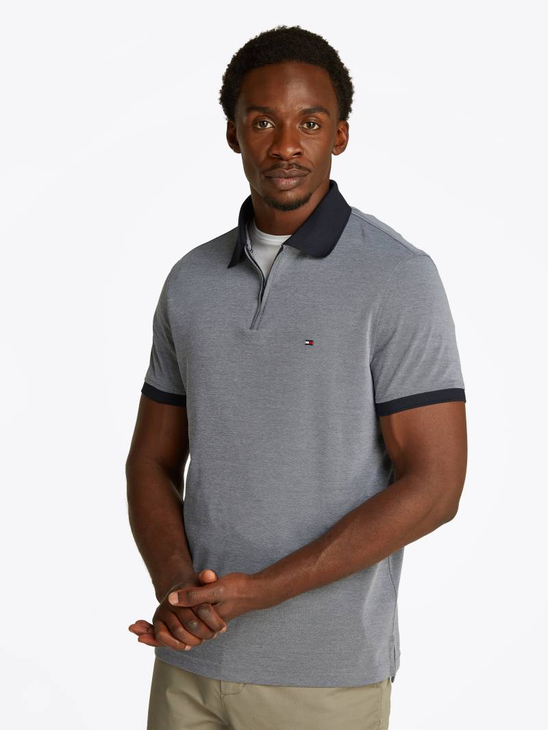 Tommy Hilfiger Poloshirt »PERFORMANCE OXFORD ZIP REG POLO« von Tommy Hilfiger