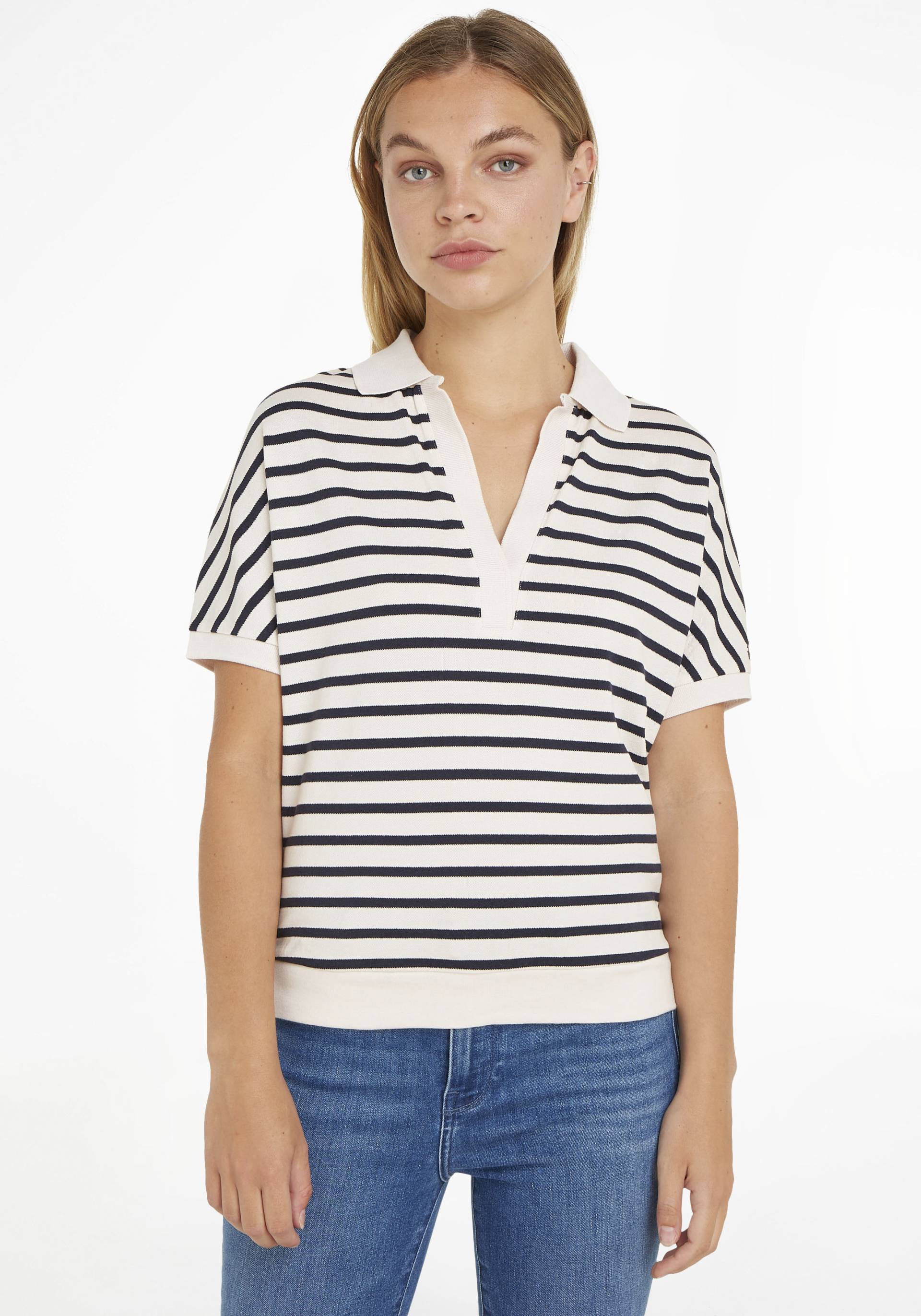 Tommy Hilfiger Poloshirt »RELAXED LYOCELL POLO SS« von Tommy Hilfiger