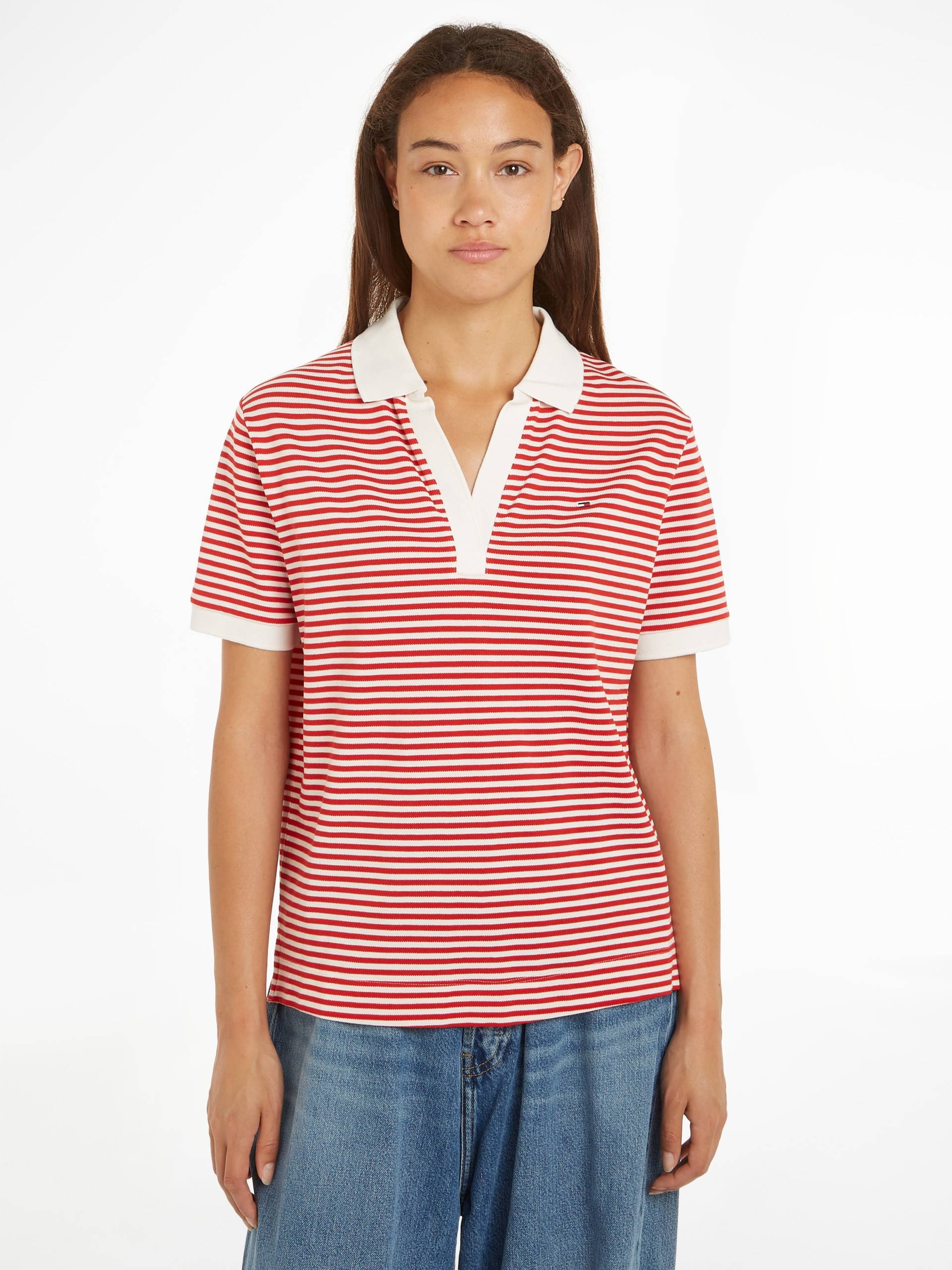 Tommy Hilfiger Poloshirt »RLX OPEN PLACKET LYOCELL POLO SS«, mit Logostickerei von Tommy Hilfiger