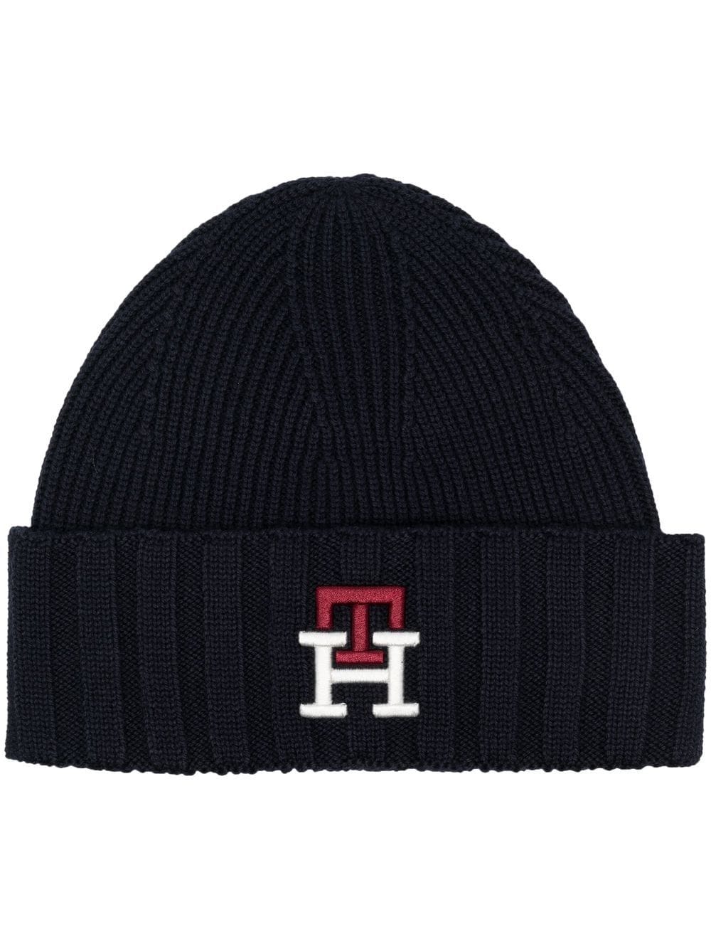 Tommy Hilfiger Prep beanie hat - Blue von Tommy Hilfiger