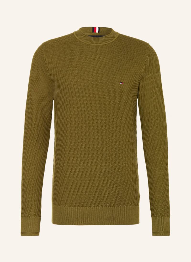 Tommy Hilfiger Pullover gruen von Tommy Hilfiger