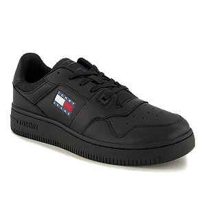 Tommy Hilfiger Retro Herren Sneaker Schwarz von Tommy Hilfiger